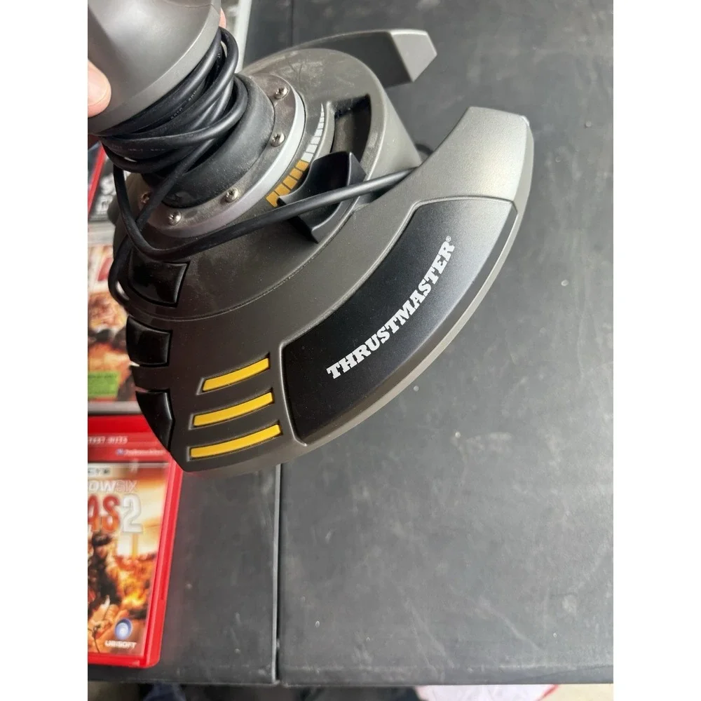 Thrustmaster‎ Top Gun Joystick + PS3 Game Lot COD Batman AC3 L.A. Noire